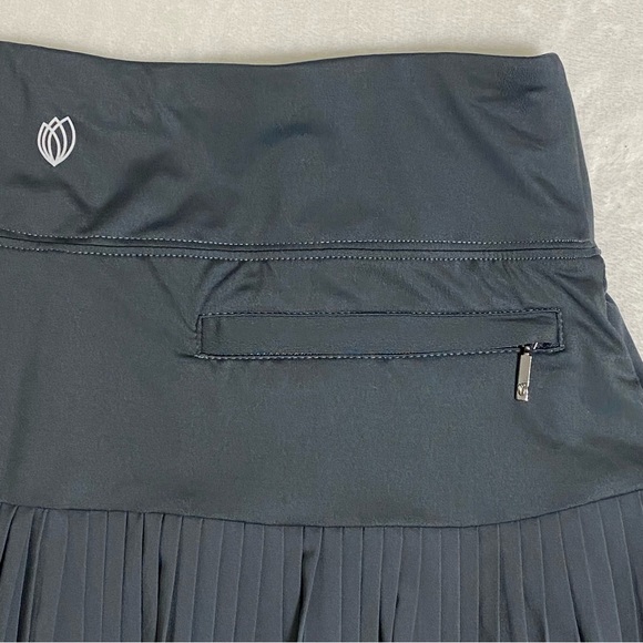 GGBlue Lux Sport Skort Size M Dark gray Tennis Pickleball - Picture 6 of 7
